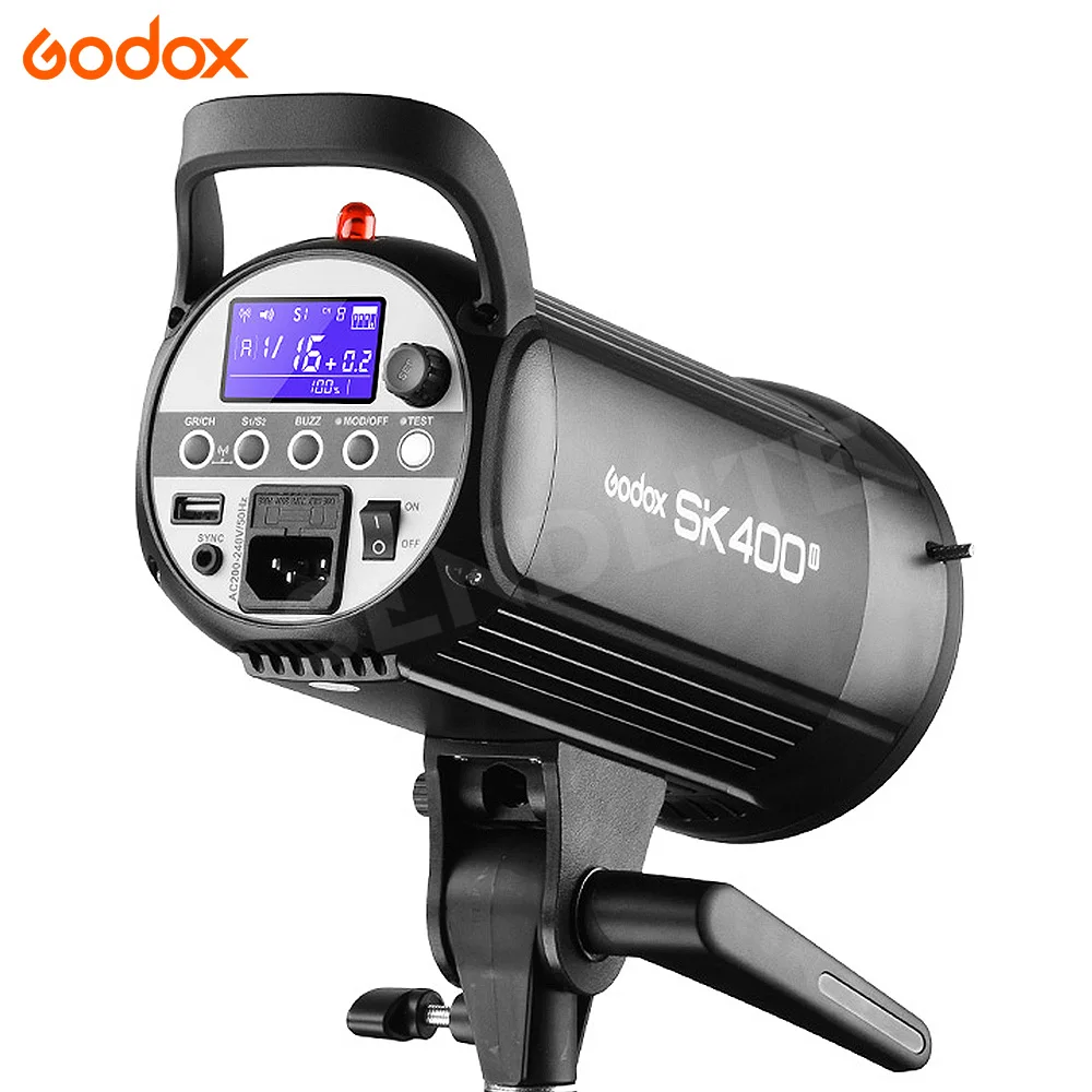Godox Вспышка SK400II Профессиональная студия Flash SK Series 110V/220V Мощность Max 400W GN65 со