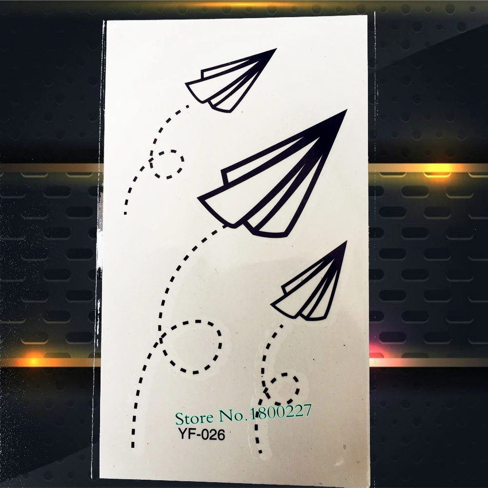 1 шт. золото летающие Товары для птиц Временные татуировки Наклейки Фея Дизайн paq