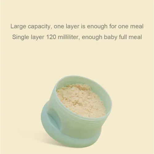 3 слойный органайзер для хранения детского питания контейнер диспенсер молока и