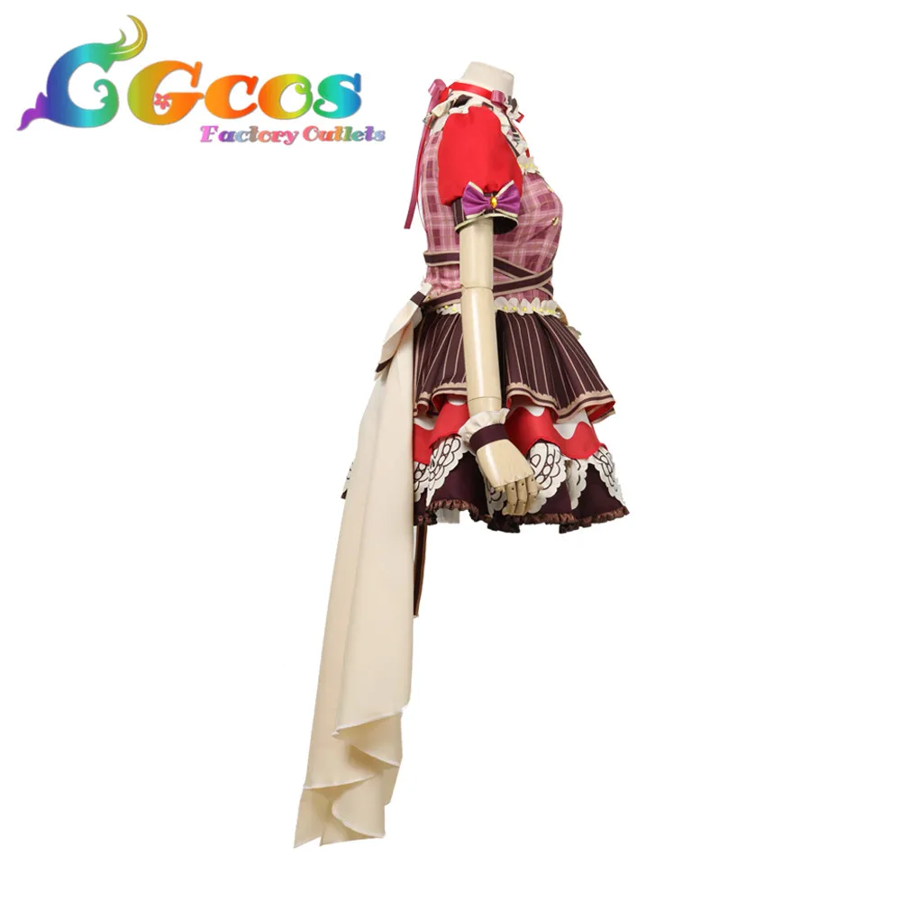 CGCOS Бесплатная доставка Косплэй костюм Bang Dream! Dustabata Happy Valentine Ichigaya Arisa костюмы на
