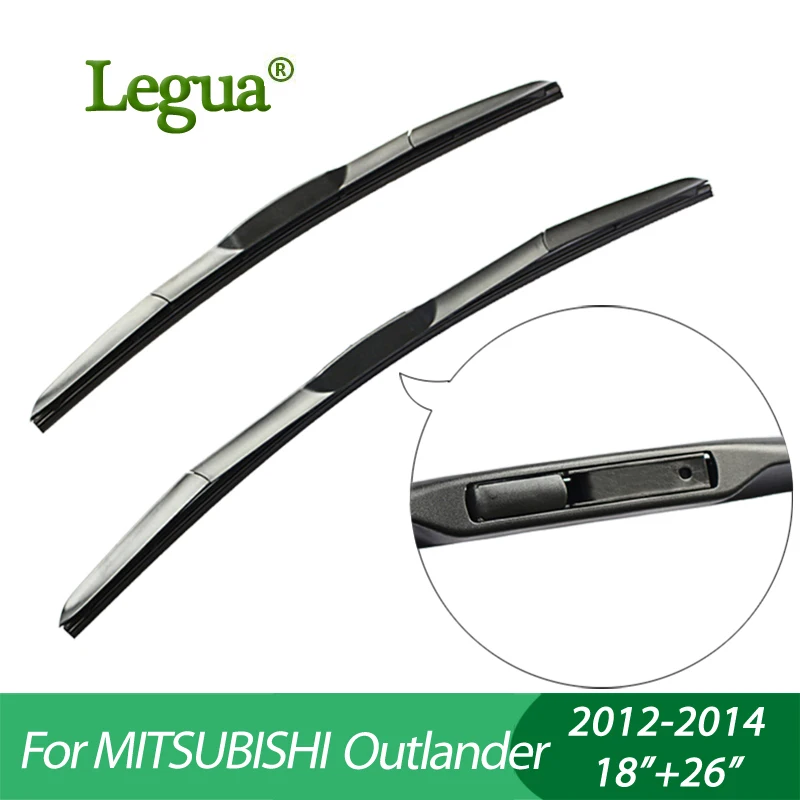 1 компл. стеклоочистителей для Mitsubishi Outlander (2012-2014) 18 &quot+ 26&quot автомобиль