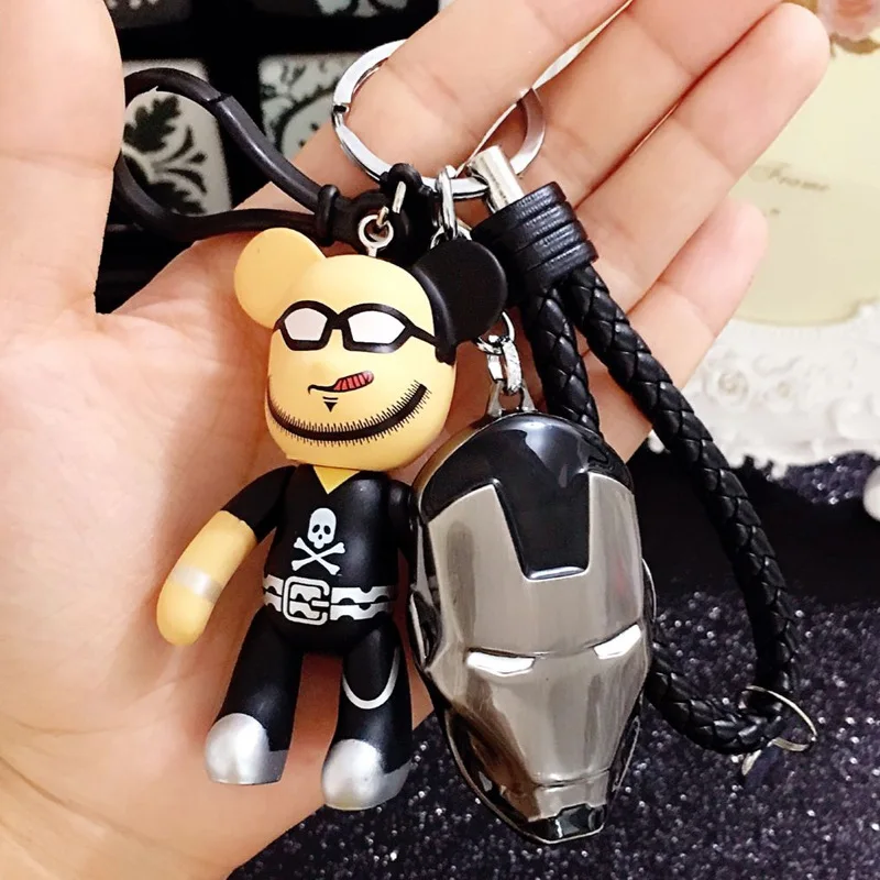 

Metal Doll Bear Keyring Keychain Key Tag
