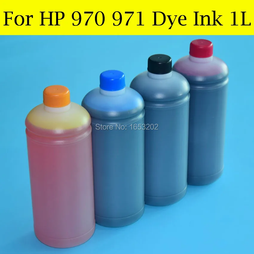 4 цвета/Лот набор для заправки чернил HP 970 971 чернильный картридж Officejet Pro X451dn X451dw
