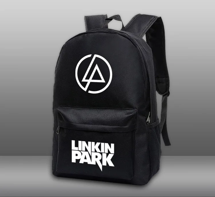 Linkin Park печать студентов школьная сумка мужской женский рюкзак для путешествий ноутбука рюкзаки мужские школьные сумки