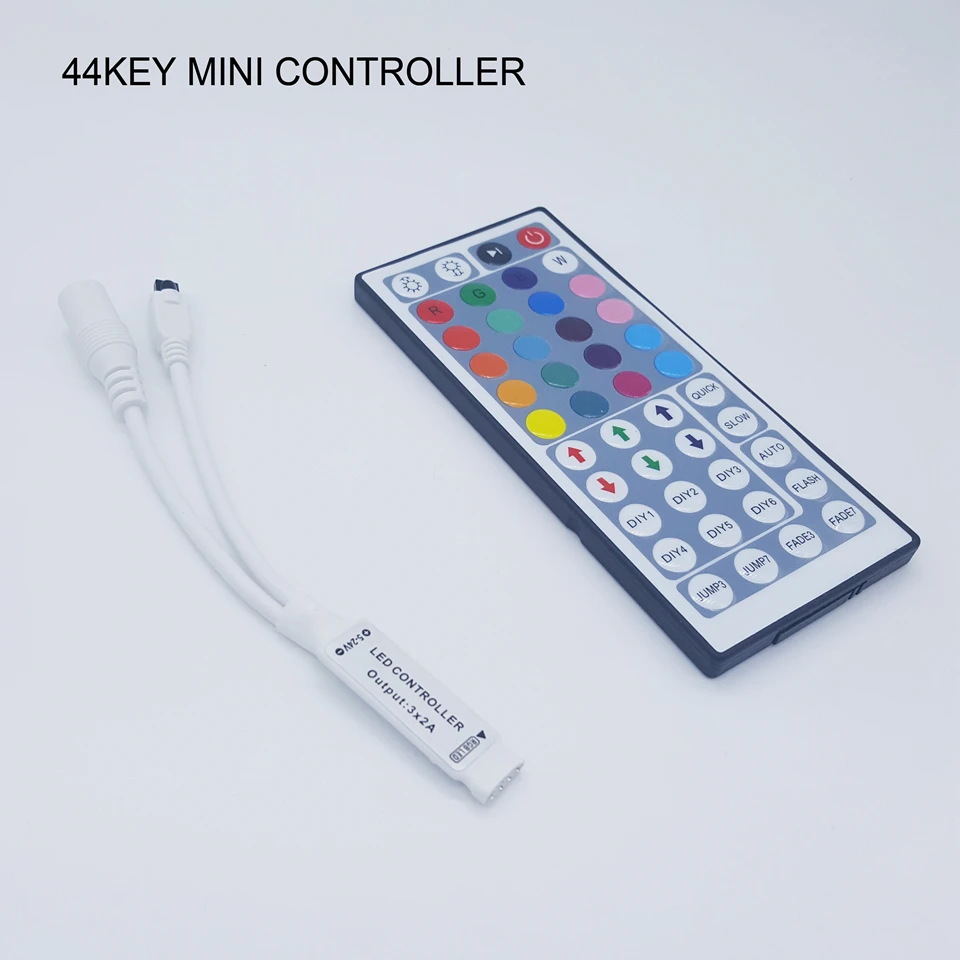 LINYEE 5050 SMD RGB Светодиодные ленты 60 светодиодный/m 5 м/лот DC 12 В Водонепроницаемый гибкий свет с 44key удаленного контроллер 12 В 5A