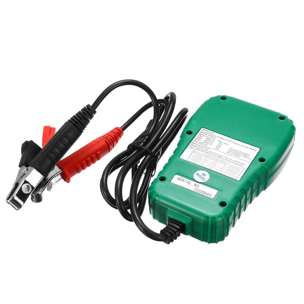 12V LCD цифровой тестер батареи анализатор Cranking Amps батарея генератор система