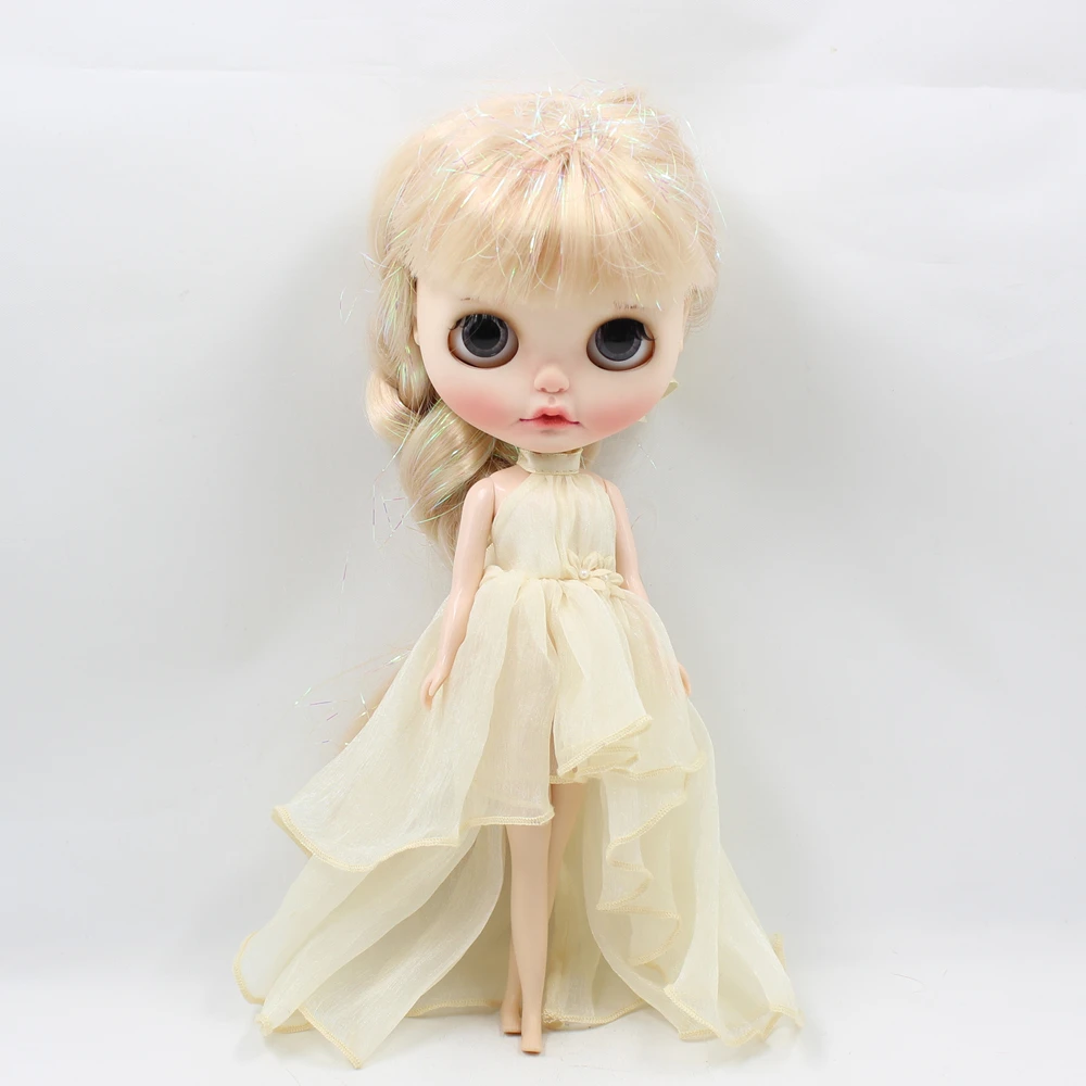 Наряды для куклы Blyth платье с цветами Элегантный костюм 1/6 bjd ледяной dbs кукла DBS |