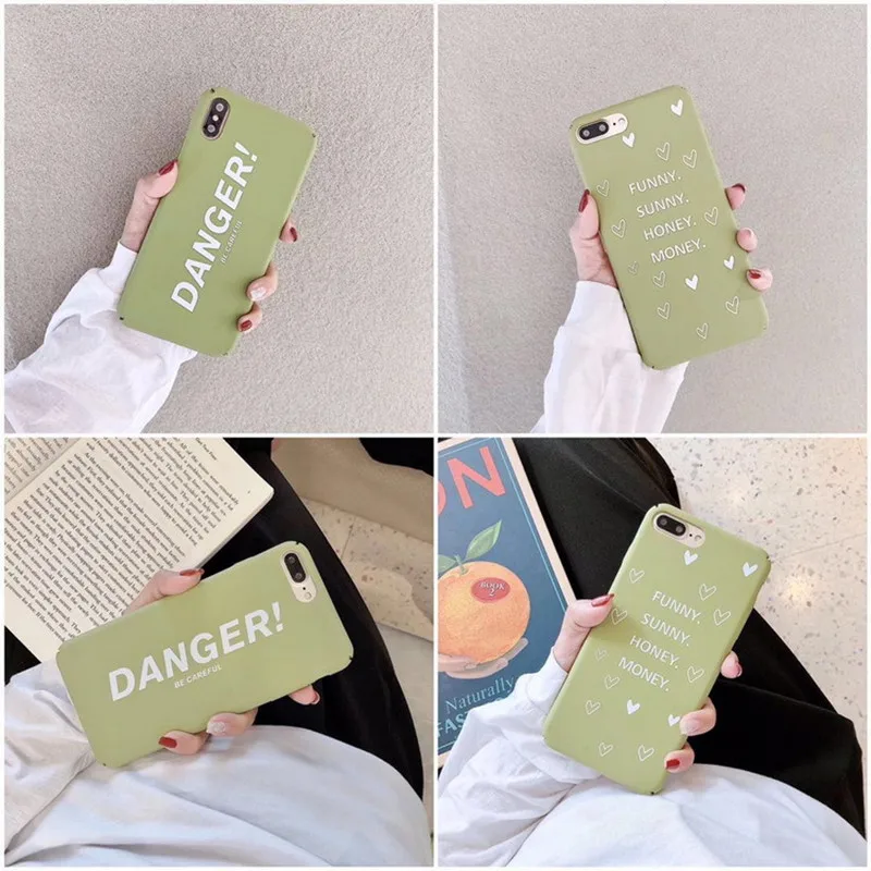 Чехол для телефона с надписью Matcha tea green модный силиконовый чехол iPhone 7 6 6S 8 Plus X XR Xs
