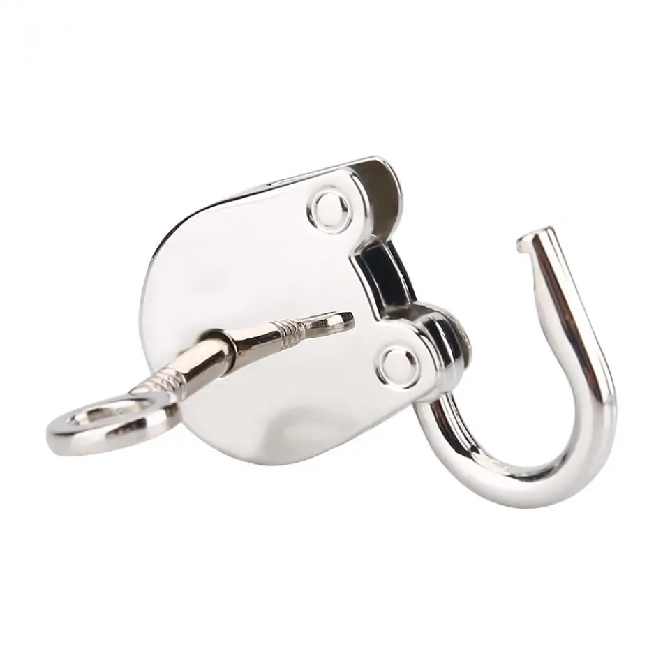 3 шт./компл. замок под старину и металлический для ноутбука серебристый + золотой