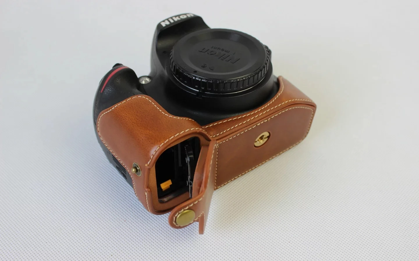 Чехол-накладка из ПУ кожи для камеры Nikon D3300 D3200 D3100 | Электроника