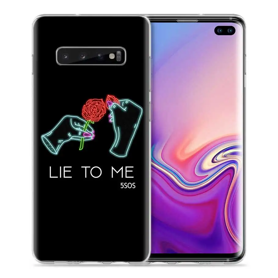 5 Seconds Of Summer 5SOS чехол для Samsung Galaxy S8 S9 S10 5G S10e S7 Note 8, 9, 10, J4 J6 плюс J5 J8 J3 силиконовый чехол для телефона