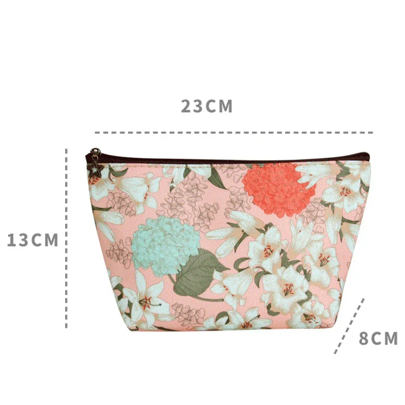 

Beautiful Scenery Portable Small Cosmetic Bag Nylon Waterproof Travel Necessarie Makeup Bag Organizer Toiletry Bag SZL84G