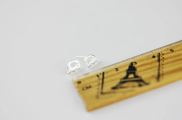 Stud Earrings Cute Elephant Animal Earring For Women Jewelry Girl Couple Bijoux Femme | Украшения и аксессуары