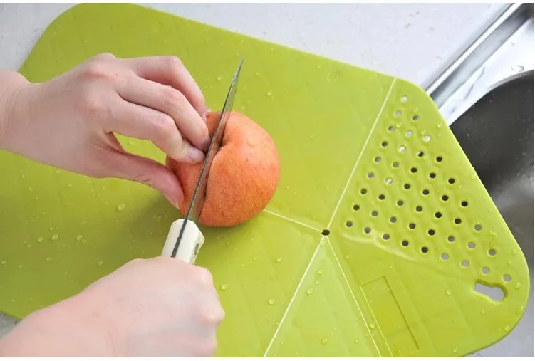 Kitchen Foldable Chopping Block Creative Non-slip Folding Cutting Board Camping Outdoor Cooking Mat Tool 16013 | Дом и сад