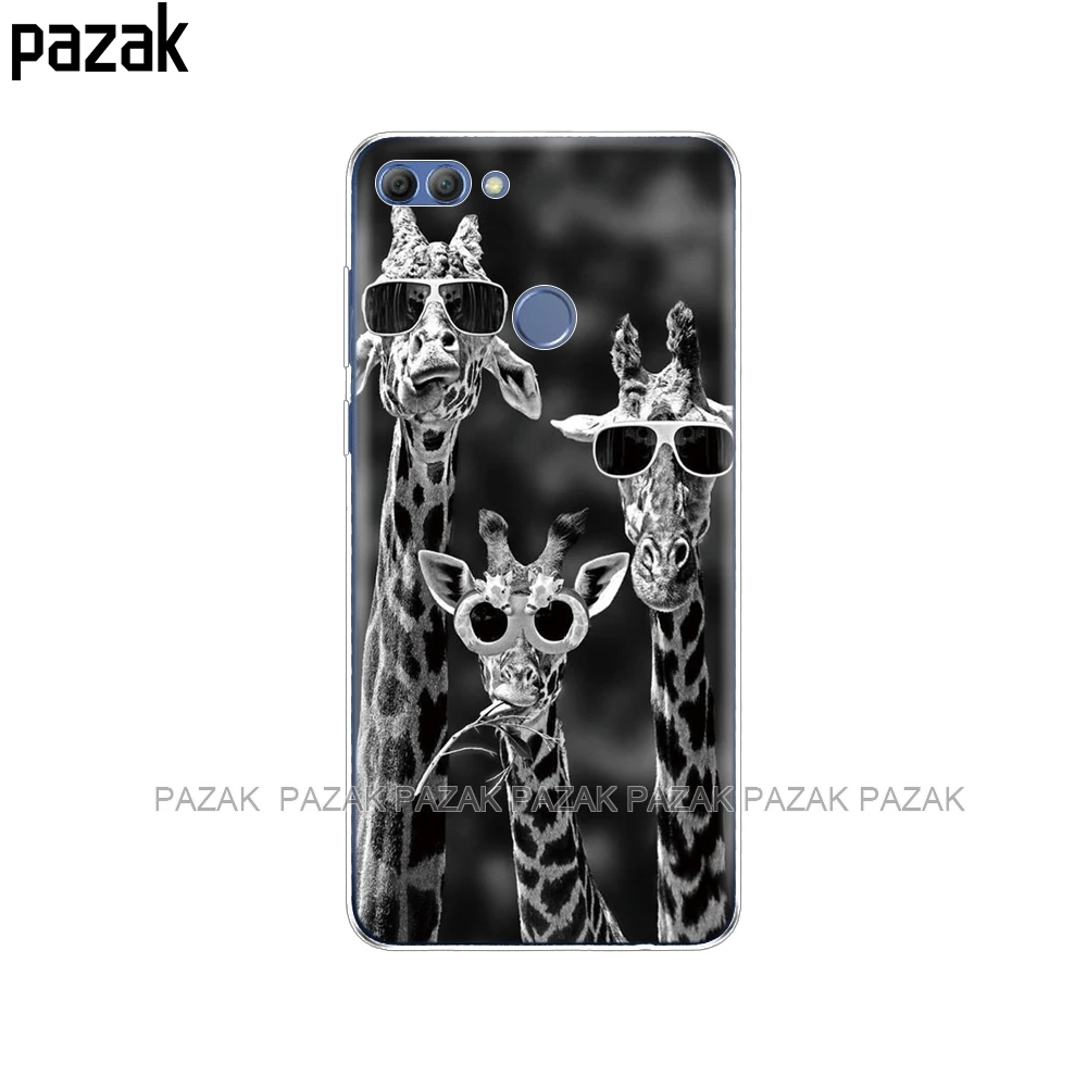 34348 Силиконовый чехол для телефона huawei Y9, чехлы, Coque etui, бампер, оболочка, мягкий ТПУ, задняя крышка для телефона, полная защита 360 - Цвет: 34348