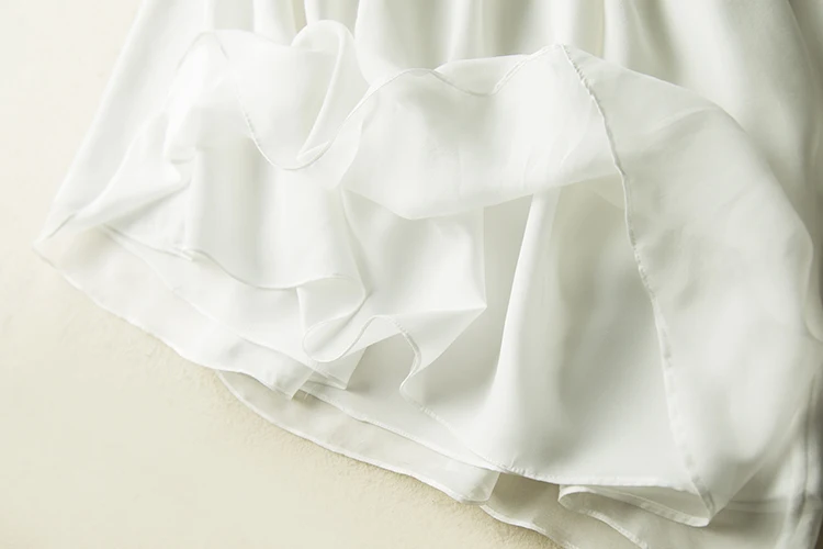 Распродажа юбка из натурального шелка плиссированная 100% тутового шелкопряда