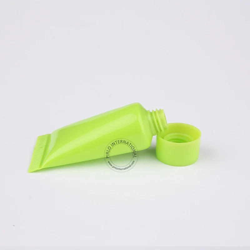DIY Essential 5ml/5g Green Soft Tube 5cc Plastic Make Up Bottles For Hand Cream Body Milk Cosmetic Packaging Free Shipping | Красота и