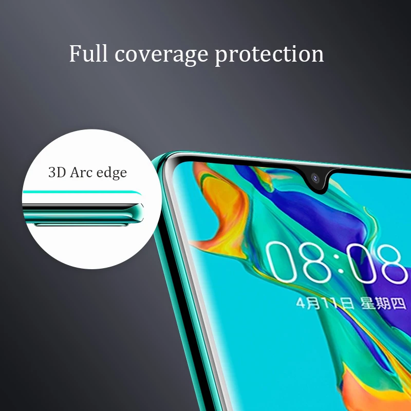 Защитное стекло для huawei P30 Pro, защита экрана, 3D полное покрытие, стекло для huawei P20 mate 20 Lite Pro, закаленное стекло, пленка