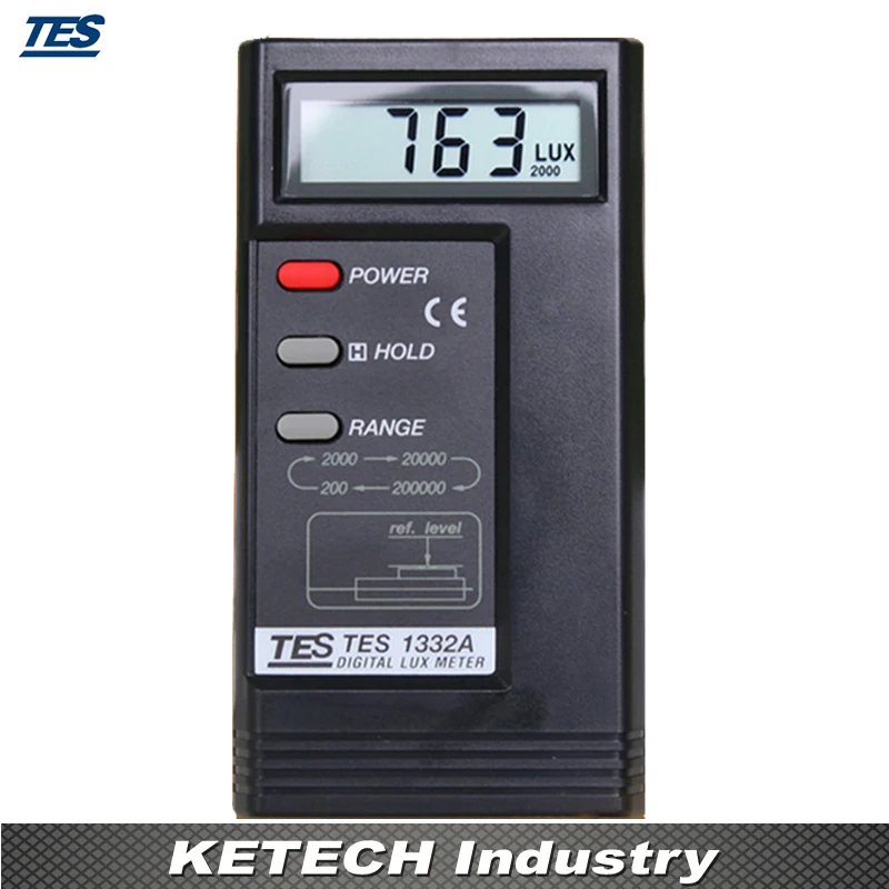 

Portable Thermometer Digital Light Meter TES1332A