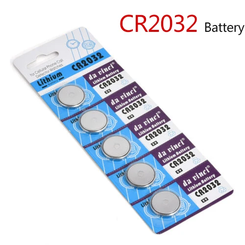 5pcs CR2032 Battery Junejour 40 кг/100 г цифровые весы для багажа электронные ЖК дорожные весы для чемодана портативные подвесные весы для покупок с ремешком - Цвет: 5pcs CR2032 Battery