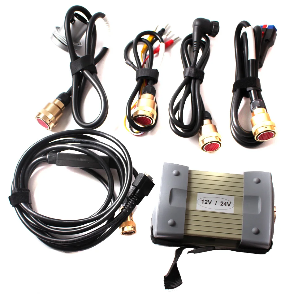 Хорошее качество V2020.12 MB Star C3 SD Connect c3 поддерживает 12V & 24V автомобили и грузовики с