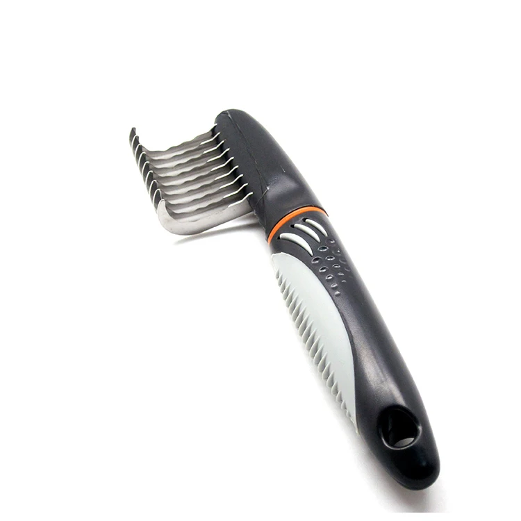 

Профессиональные расчески для собак и кошек, расческа из нержавеющей стали с длинным узлом для ухода за животными, инструменты для ухода за животными