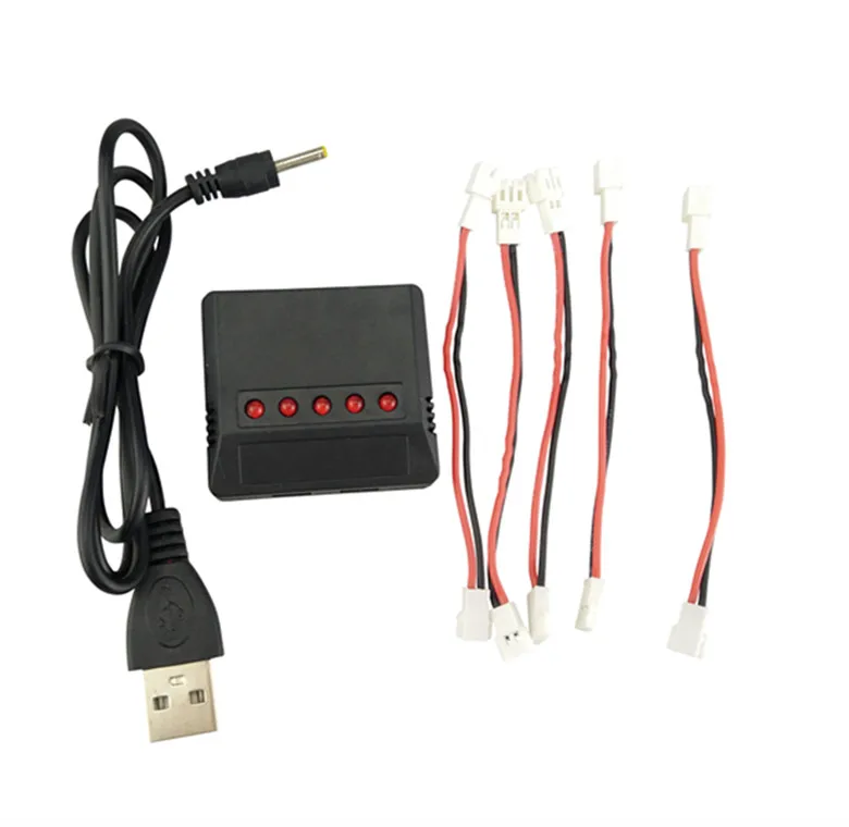 Хит продаж набор зарядных устройств для Wltoys V911 2 F929 F939 H36 E010 X5C X5SW X5SC X5S 5 в 1 зарядное