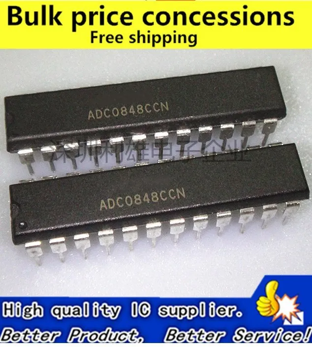 

Бесплатная Доставка 10 шт./лот ADC0848CCN ADC0848BCN ADC0848 DIP-28 IC