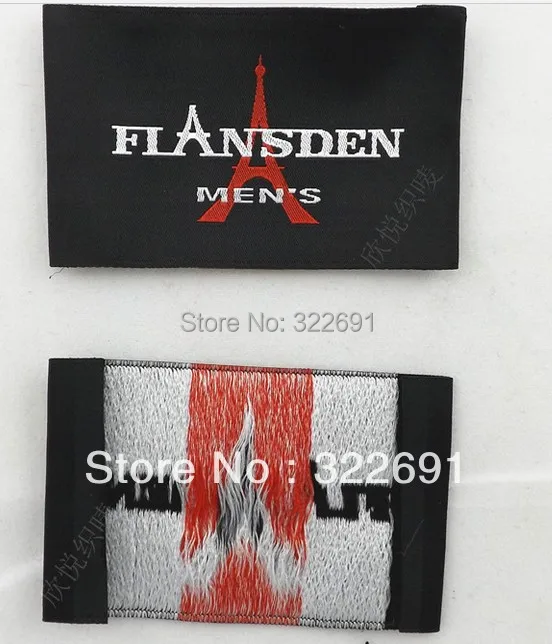 2014 Пользовательские этикетки для одежды ручной работы Бесплатная доставка и