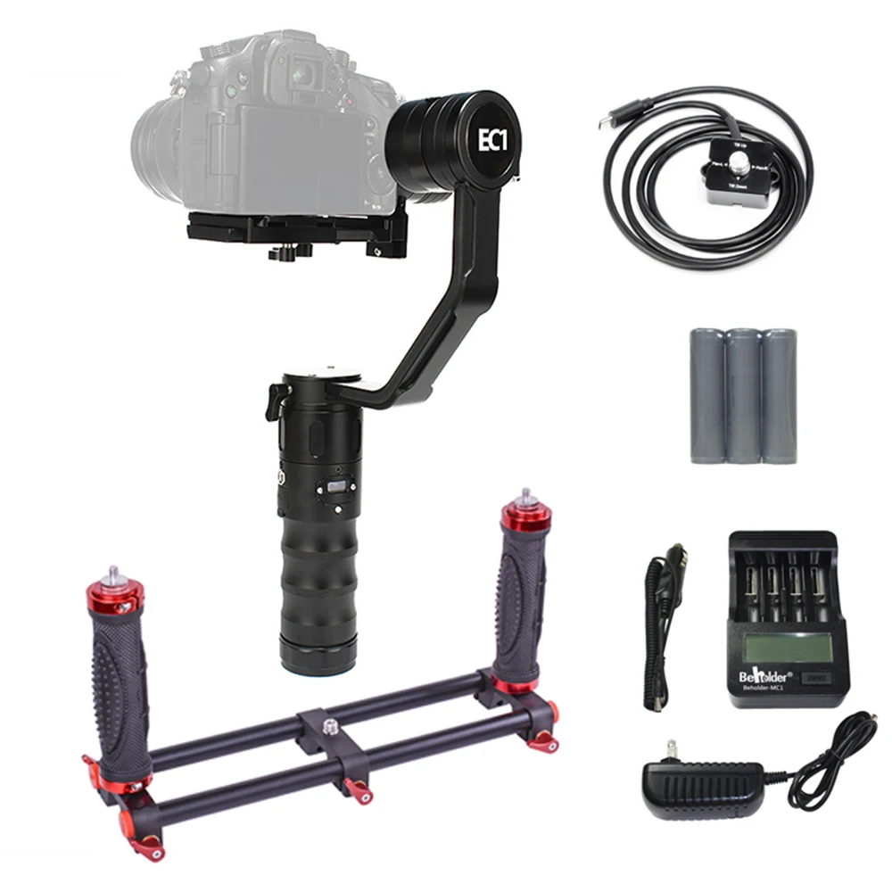 EC1 2KG bear 3-axis Handheld Gimbal 360 degrees DSLR steadicam camera stabilizer for Camera Digital camcoder | Электроника