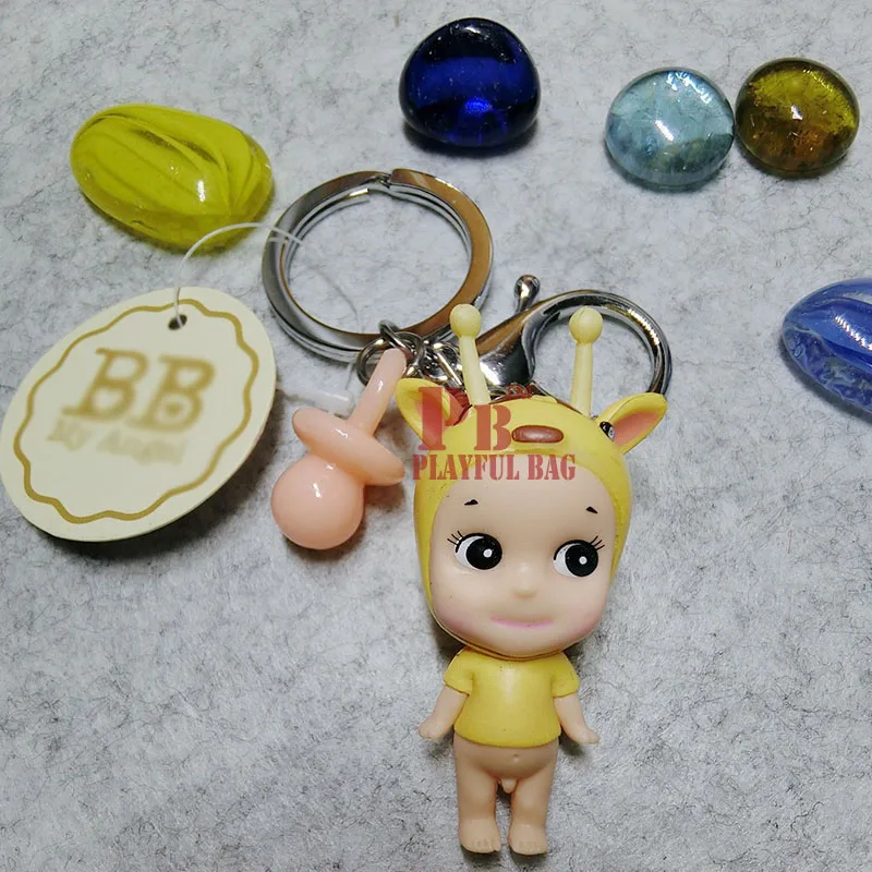 2018 pb игривый Сумка милая кукла &quotКупидон&quot mini car key животных Sonny Angel сумка кулон