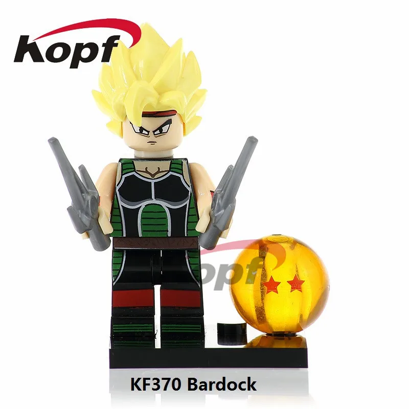 KF370 Without Box Одиночная строительных блоков Dragon Ball Z Majin Boo Android 16 Dyspo Kaio Shin Goku Ssj Xeno фигурки Детские модельные игрушки KF497 - Color: KF370 Without Box