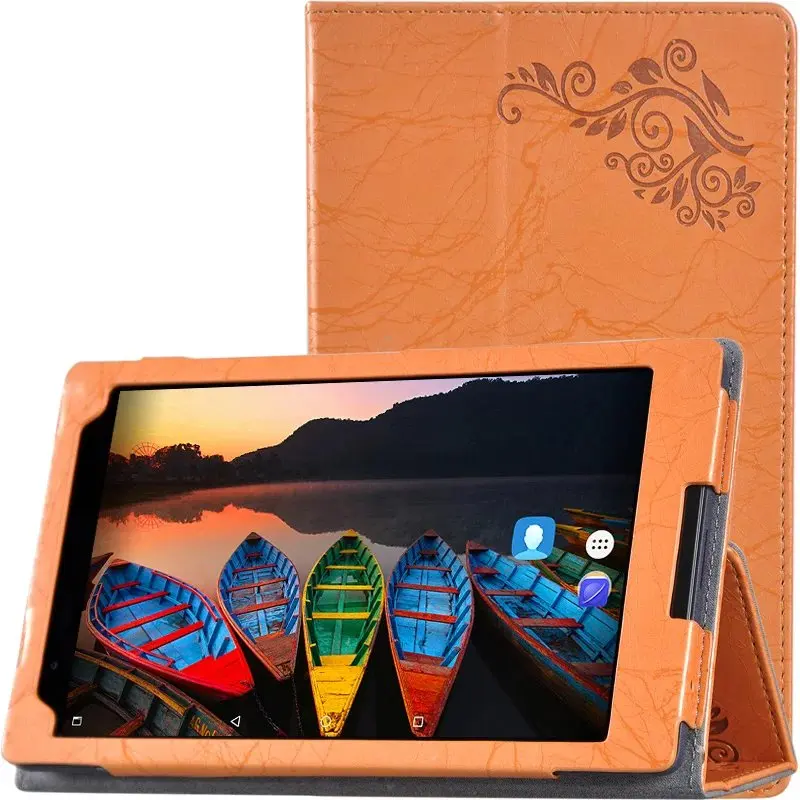 Чехол-книжка с магнитными принтами для Lenovo Tab 3 8 Plus Tab3 P8 TB-8703F TB-8703N | Компьютеры и