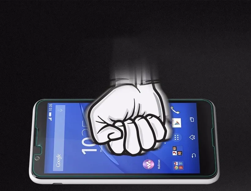 С уровнем твердости 9H закаленное Стекло Экран Защитная пленка для sony Xperia E5 E4 E4g E3 Z3 Z4 Z5 компактный T3 XP C3 C4 X C5 M2 M4 Aqua M5 чехол