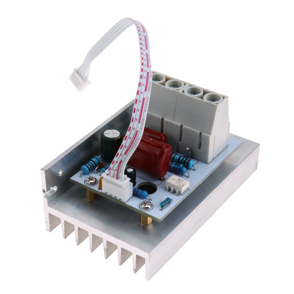 AC220V 10 кВт SCR супер мощный электронный цифровой регулятор напряжения диммер светильник регулятор скорости термостат