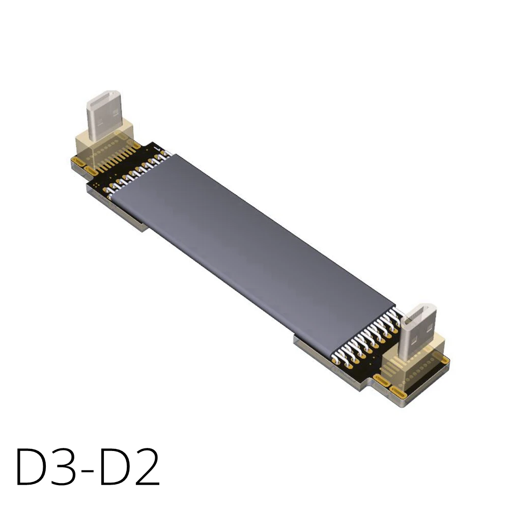 Micro HDMI штекер к кабель угол 5 /10 /15 /20 /30 /50 /80 / 100 см HDMI2.0 стандарт 60 Гц 20pin