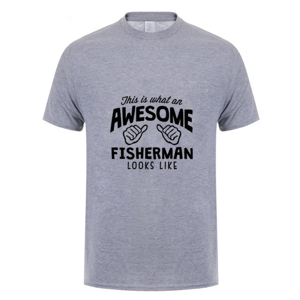 2019 как выглядит потрясающий рыбак футболка Fishinger забавный брендовый