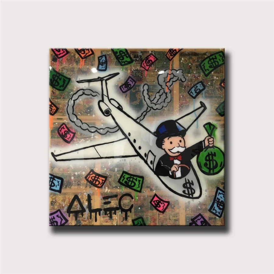 Alec Monopolys HD Wall Art Холст с печатью постера живопись декоративная картина для офиса