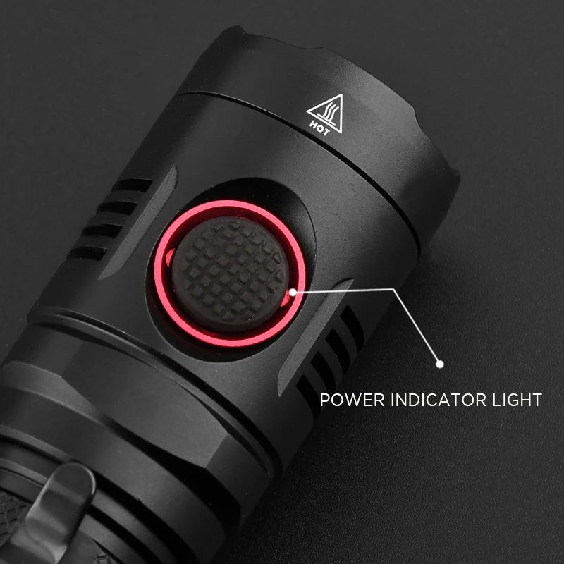 NE01 XP L V5 1060LM перезаряжаемый EDC светодиодный фонарик 18650 фонарь с батареей|Фонарики
