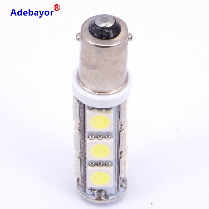 Автомобильная светодиодная Лампа 100X BA9S t11 5050 13 SMD 6523 1895 W6W T4W 12 В купольная панель