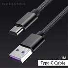 Черное Зарядное устройство USB C для быстрой зарядки и передачи данных для Huawei P20 Lite  P20 Pro , Honor 10 9 V10 , MediaPad M5 8  M5 10 Pro