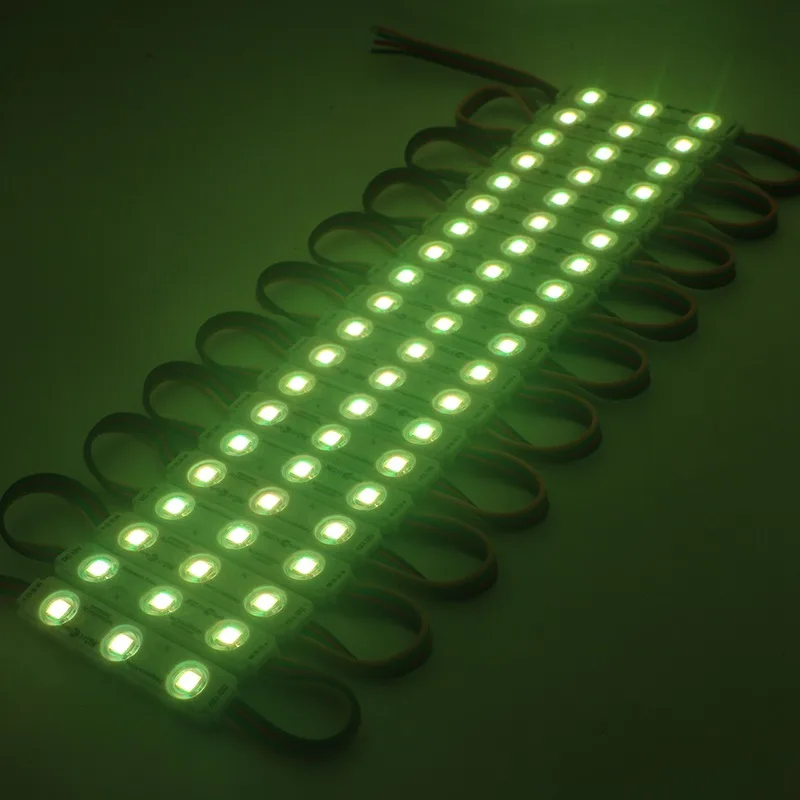 SZYOUMY 5050 SMD RGB 3LED Светодиодный модуль с линзами DC12V рекламные буквы 2 года Хорошее