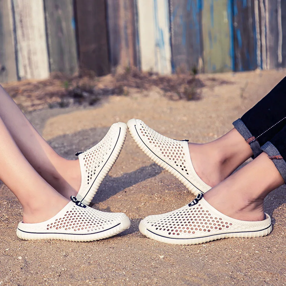 Мужские Пляжные повседневные сандалии унисекс открытые пляжные шлепанцы