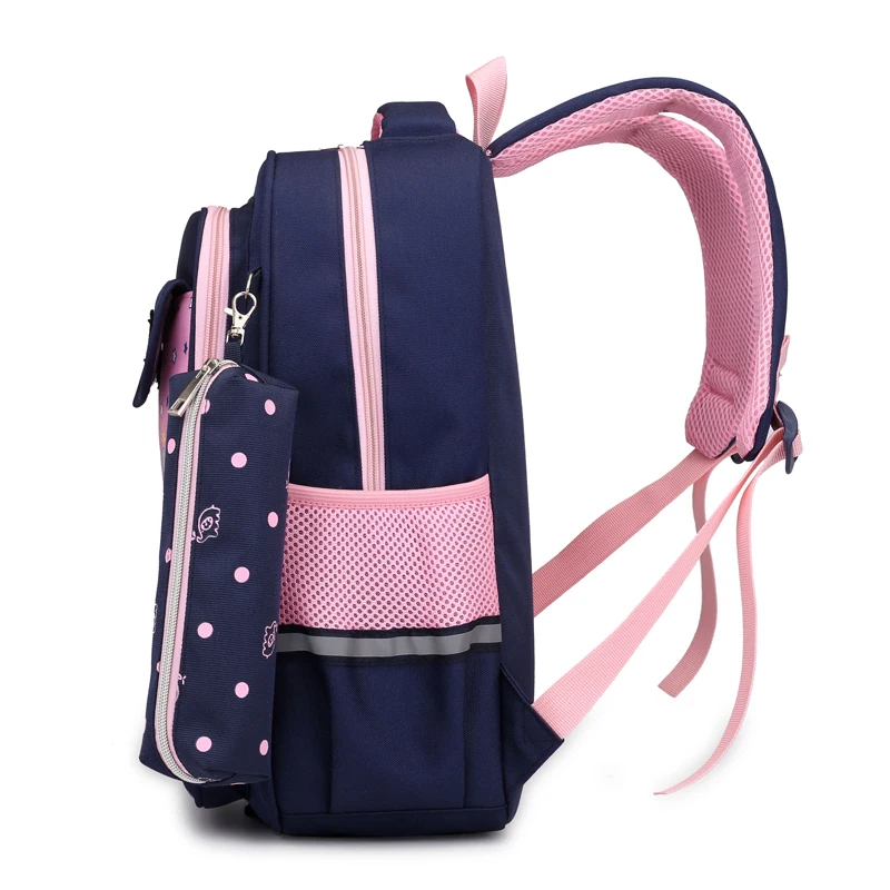 Cute Design Primary Boys Girls School Backpack Big Capcacity Oxford Baby Cartoon Bag Teenager Pupil Students | Багаж и сумки