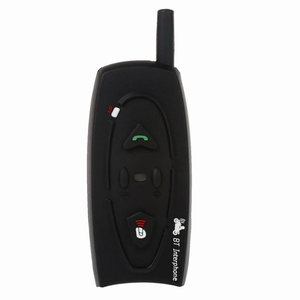 Bluetooth мотоциклетный шлем Интерком V2 500 м интерфон 2 всадника BT рация для катания на