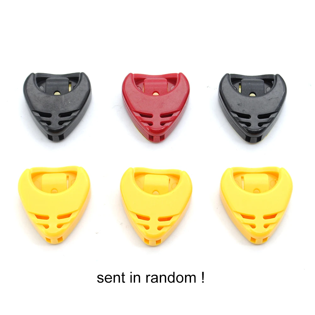 6 шт. прочный пластиковый держатель для гитары в форме сердца аксессуары коробка