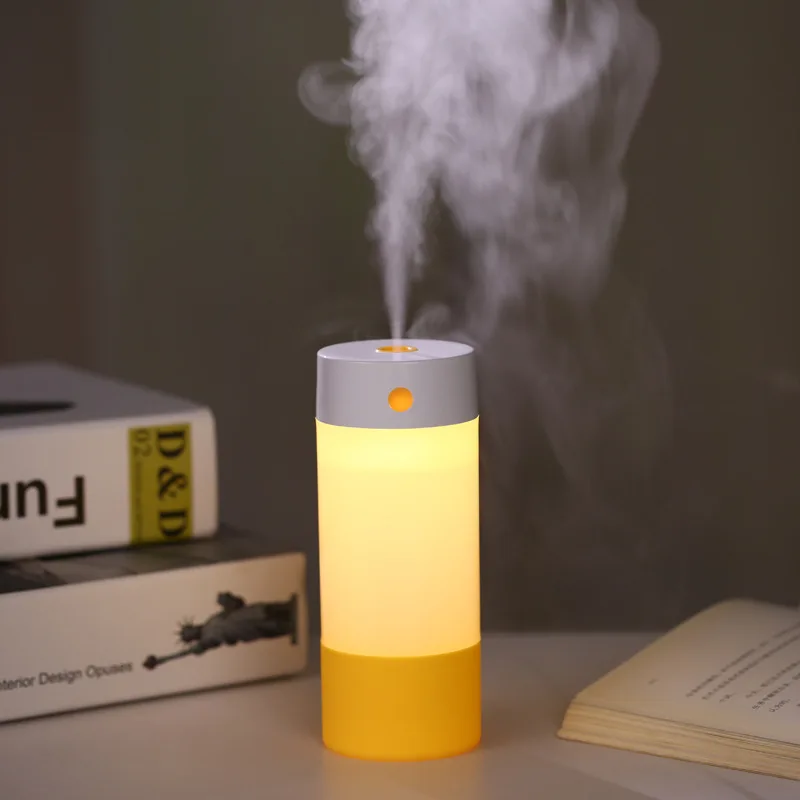 Ночник мини увлажнитель воздуха для автомобиля Usb бесшумный 250 мл домашний