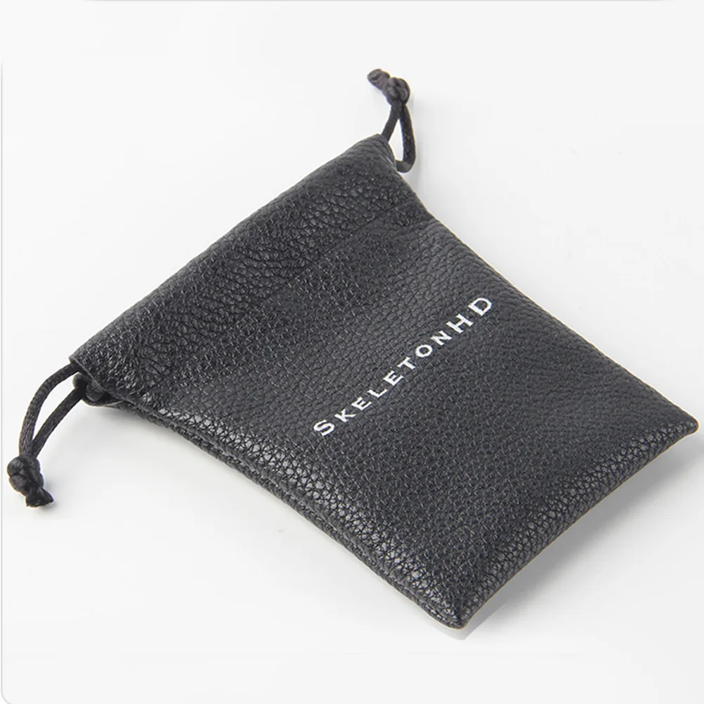 Мешочек на шнурке из полиуретана толстый и мягкий с логотипом заказ | Багаж сумки