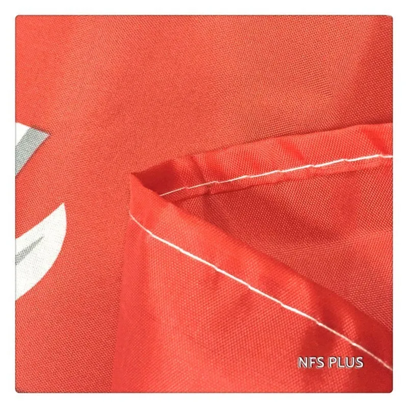 Флаг польский 90x150 см полиэстер с принтом орла 2 латунных люверса подвесные