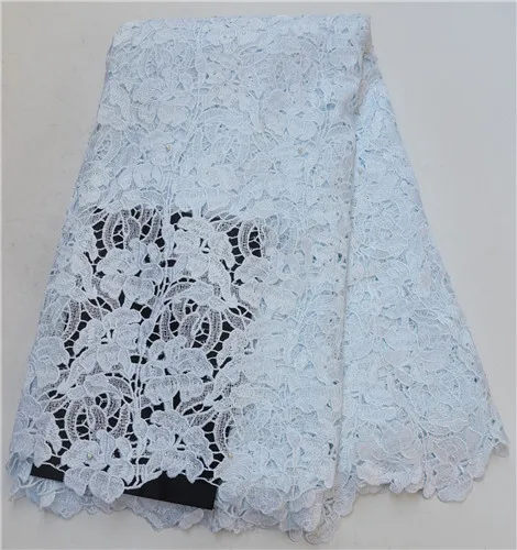 

2018 new arrival and high quality African Embroidery Lace Fabric For Party 2018 Origin Swiss GUIpure Cord Lace P466-8